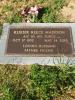Headstone of Kleiser Reece 'Bill' Madison