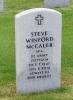 Headstone of Steve Winford McCaleb