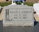 Headstone of Wilson Joseph Clement