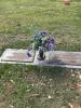 Headstone of William Eugene Tate and Mary Josephine Ebarb Tate