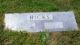 Headstone of George Jackson Hicks and Ruth Elizabeth Gibson Hicks