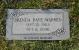 Headstone of Brenda Raye Franz Warren