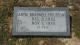 Headstone of Artie Eleanor Braswell Houston
