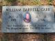 Headstone of William Darrell Carr
