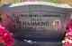 Headstone of Helen Evalena Vickers Hammond