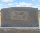 Headstone of Hattie Mae 'Kate' Harrison Tidwell