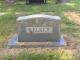 Headstone of James Joseph Arthur Kelker and Fannie Elizabeth Houston Kelker