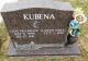 Headstone of Leon Franklin Kubena