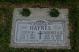 Headstone of John William Haynes and Florence Agnes Kearney Haynes