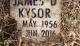 Headstone of James Douglas Kysor