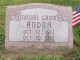 Headstone of Naomi Crow Andra