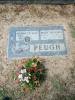 Headstone of Mary Saundra Hicks Peugh