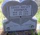 Headstone of Sandra Kay Hafley Herman