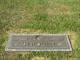 Headstone of Wilson Derouen and Eva Marie McBride Derouen