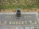 Headstone of Freddie Robert and Willa Mae McBride Robert