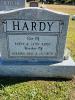 Headstone of Dustin Cole Hardy