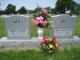 Headstone of Robert Dowin Wilson Rogers and Jimmie Alice Jeffries Rogers