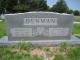 Headstone of Herman Asa Denman and Winnie Belle Andrus Denman