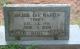 Headstone of Mattie Lee Martin Terry