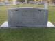 Headstone of Tommie Webb Moss