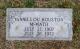 Headstone of Fannie Lou Houston McMath