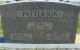 Headstone of Henry Abraham Patterson and Nora Beatrice Harrison Patterson