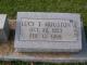 Headstone of Lucy Mae Thornton Houston