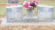 Headstone of Leslie Erwin Gross and Jewel Videll Vanwinkle Gross