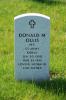 Headstone of Donald Manison Ollis