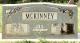 Headstone of Lyman Garfield McKinney and Jean Dalrymple McKinney