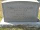 Headstone of Louis Roland Bumgardner and Lamantha Caroline Holley Bumgardner