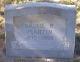Headstone of Sallie Blanche Ross Martin