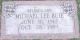 Headstone of Michael Lee Buie