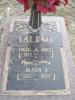 Headstone of Paul Albert Talbot and Mary Iona Broussard Talbot