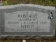 Headstone of Mary Alice Fannette