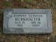 Headstone of Johnny Clinton Burkhalter