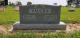 Headstone of Charles Orville Vaughn and Vera Blanche Davidson Vaughn