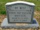 Headstone of Opal Fern Patterson Britton