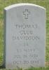 Headstone of Thomas Clue Davidson