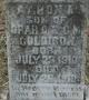 Headstone of Aaron Monroe Coldiron