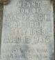 Headstone of Infant Coldiron