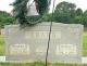 Headstone of Rudolph Matthew Ebarb and Kathleen Pickard Ebarb