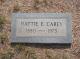 Headstone of Hattie Elizabeth Bell Carey Gallagher