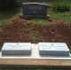 Headstone of Raymond Ogden Stanford and Pauline Hunter Stanford