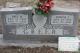 Headstone of Dave Monroe Greer and Lorena Elmira Appling Greer