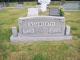 Headstone of Harvey Lee Ashworth, Jr. and Martha M. Houston Ashworth
