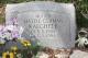 Headstone of Martha 'Mattie' Ella Warren German Kaechele