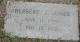 Footstone of Herbert James Jones