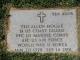 Headstone of Ted Allen Hogue