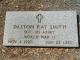 Footstone of Dalton Ray Smith Footstone of Dalton Ray Smith